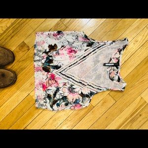 NWOT Plenty by Tracy Reese Floral Blouse Medium